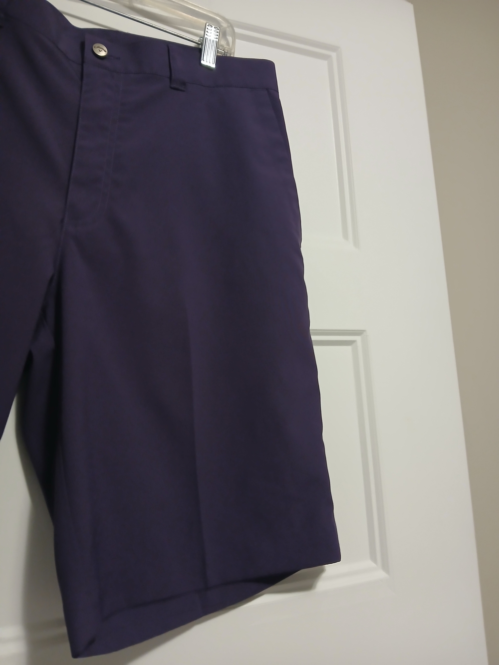 Men's Callaway Performance Golf Shorts - Deep Purple Sz 34 - Picture 4 of 8